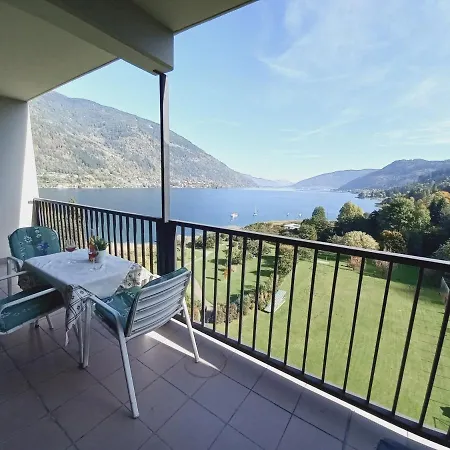 Apartment Lb4 Seeblick Haus Mit Direktem Seezugang Am Ossiachersee *