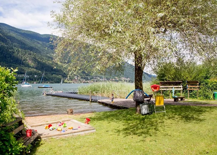 Apartmán Lb4 Seeblick Haus Mit Direktem Seezugang Am Ossiachersee Landskron